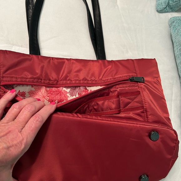 Lug Arpeggio Tote Bag Rust Color - Picture 2 of 12